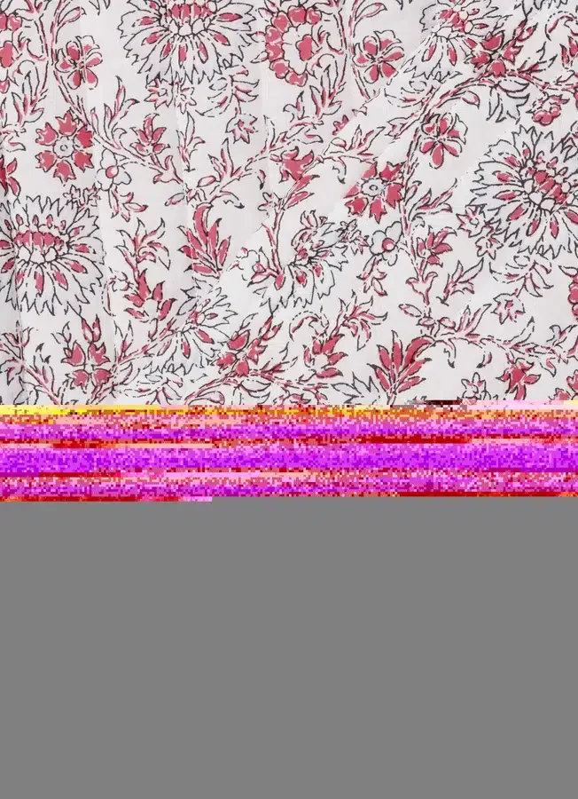 Padded Jacket with Floral Print Padded Jacket with Floral Print