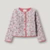 Padded Jacket with Floral Print Padded Jacket with Floral Print