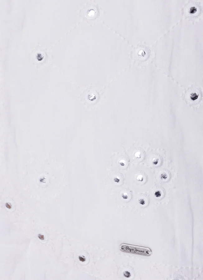 Padded Waistcoat with Openwork Details Padded Waistcoat with Openwork Details