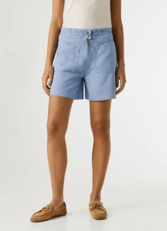 Paperbag Twill Shorts