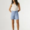 Paperbag Twill Shorts