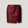 Patent Leather Mini Skirt