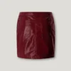 Patent Leather Mini Skirt