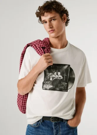 Photo Print Regular Fit T-Shirt
