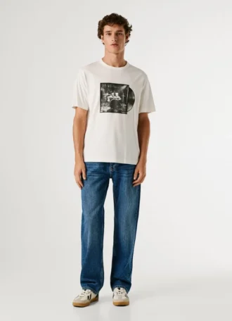 Photo Print Regular Fit T-Shirt