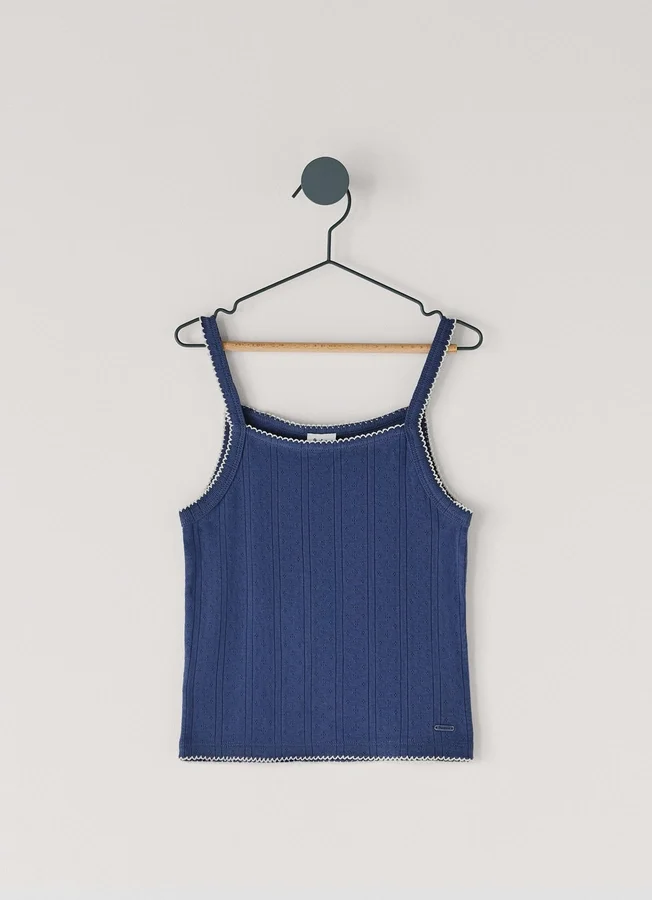 Pointelle Strappy Top Pointelle Strappy Top