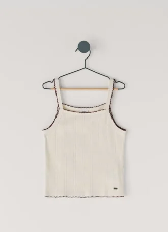 Pointelle Strappy Top Pointelle Strappy Top