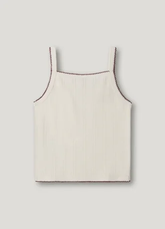 Pointelle Strappy Top Pointelle Strappy Top