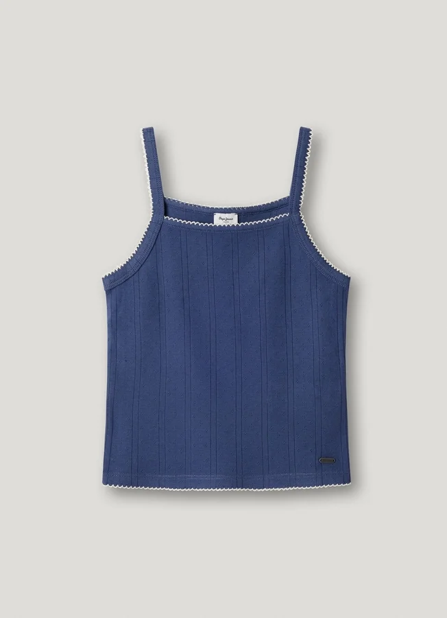 Pointelle Strappy Top Pointelle Strappy Top