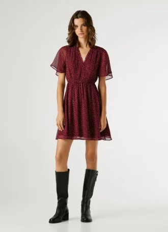 Polka Dot Mini Dress