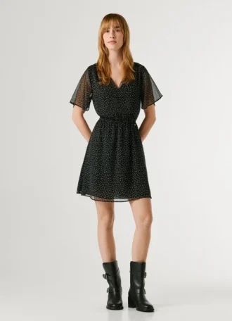 Polka Dot Mini Dress