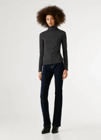 Polka Dot Print T-Shirt