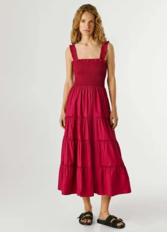 Poplin Maxi Dress