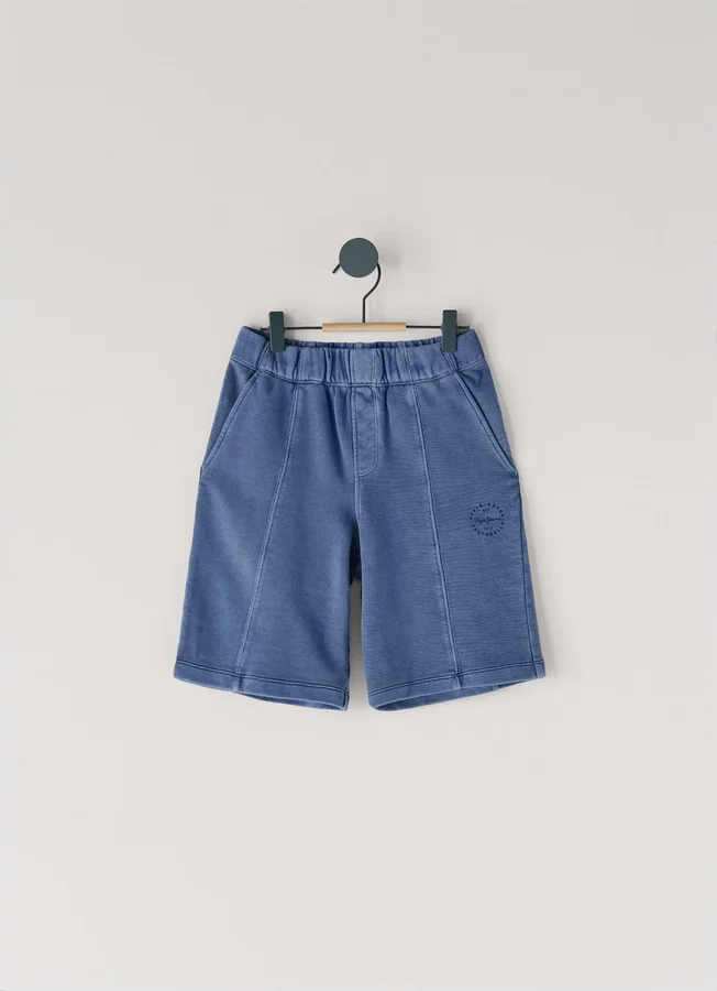 Printed Logo Fleece Shorts Printed Logo Fleece Shorts