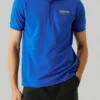 Printed Logo Pique Polo Shirt