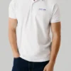 Printed Logo Pique Polo Shirt