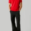 Printed Logo Pique Polo Shirt