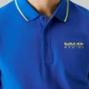 Printed Logo Pique Polo Shirt
