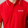 Printed Logo Pique Polo Shirt