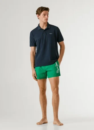 Printed Logo Swim Shorts