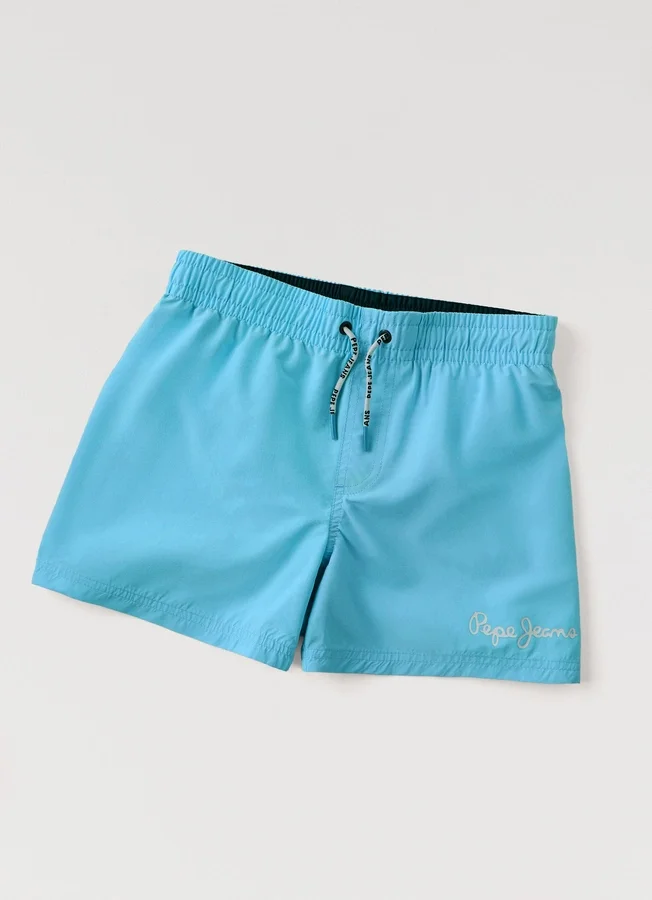 Printed Logo Swim Shorts Printed Logo Swim Shorts