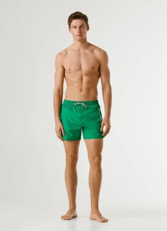 Printed Logo Swim Shorts