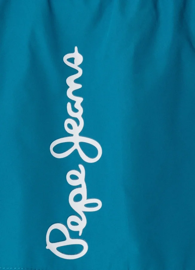 Printed Logo Swim Shorts Printed Logo Swim Shorts