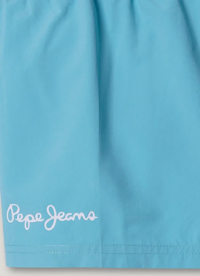 Printed Logo Swim Shorts Printed Logo Swim Shorts