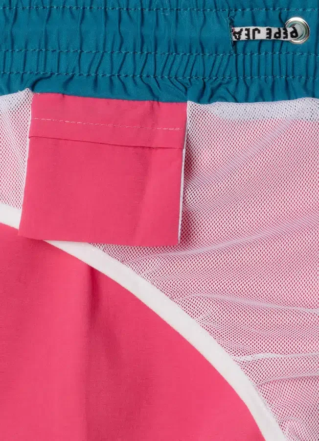 Printed Logo Swim Shorts Printed Logo Swim Shorts