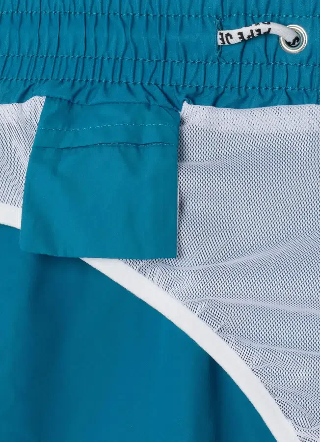 Printed Logo Swim Shorts Printed Logo Swim Shorts