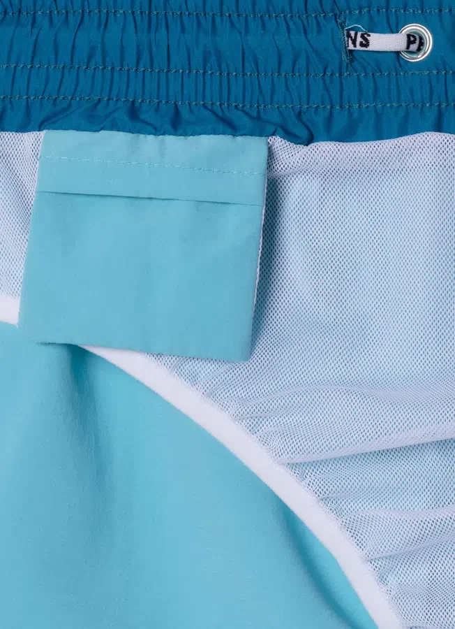 Printed Logo Swim Shorts Printed Logo Swim Shorts