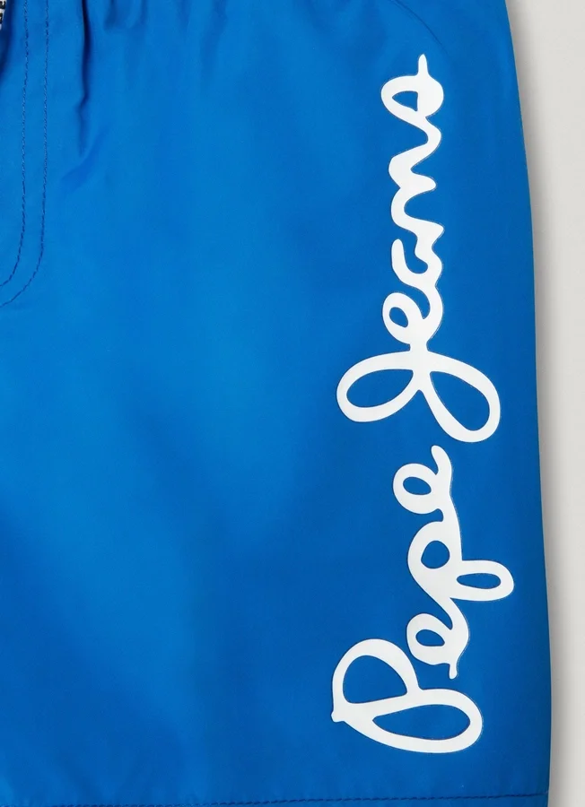 Printed Logo Swim Shorts Printed Logo Swim Shorts