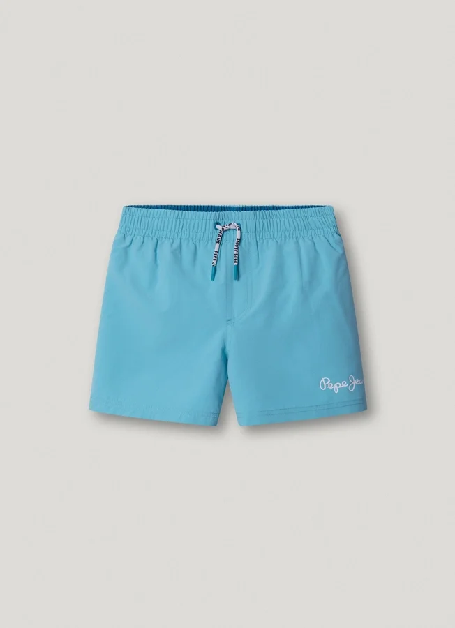 Printed Logo Swim Shorts Printed Logo Swim Shorts