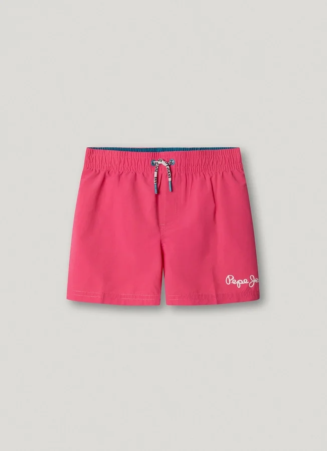 Printed Logo Swim Shorts Printed Logo Swim Shorts