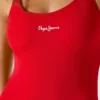 Printed Logo Swimsuit