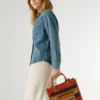 Raffia Shoulder Bag