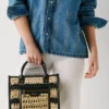 Raffia Shoulder Bag