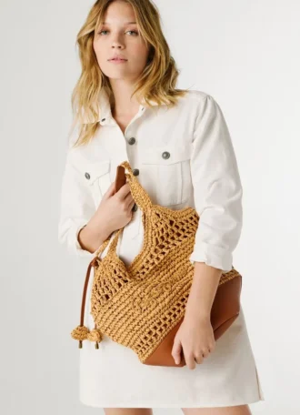 Raffia Tote Bag