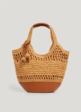 Raffia Tote Bag