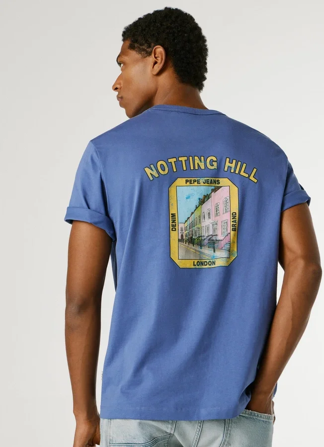 Regular Fit Back Print T-Shirt Regular Fit Back Print T-Shirt