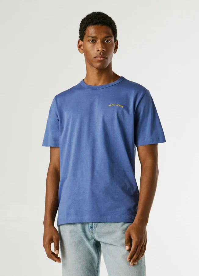 Regular Fit Back Print T-Shirt Regular Fit Back Print T-Shirt