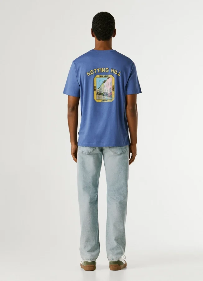 Regular Fit Back Print T-Shirt Regular Fit Back Print T-Shirt