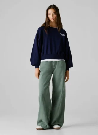 Regular Fit Crew Neck Sweatshirt