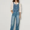 Regular Fit Denim Maxi Dungarees