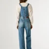 Regular Fit Denim Maxi Dungarees
