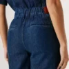 Regular Fit Denim Maxi Jumpsuit Regular Fit Denim Maxi Jumpsuit