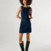 Regular Fit Denim Mini Dress