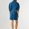 Regular Fit Denim Mini Dress