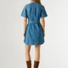 Regular Fit Denim Mini Dress
