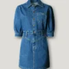 Regular Fit Denim Mini Dress